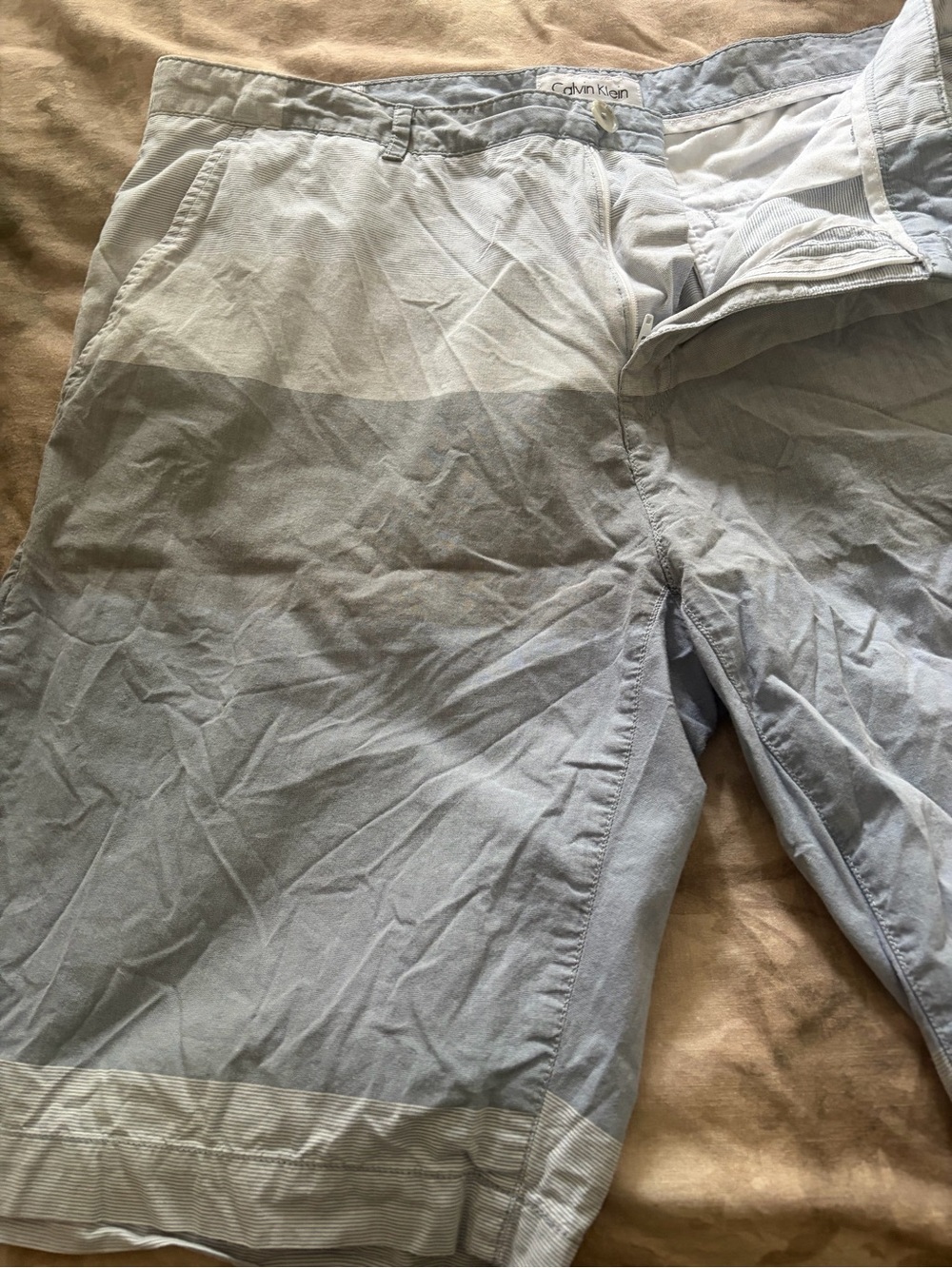 Calvin Klein Light Blue Men's Chino Shorts